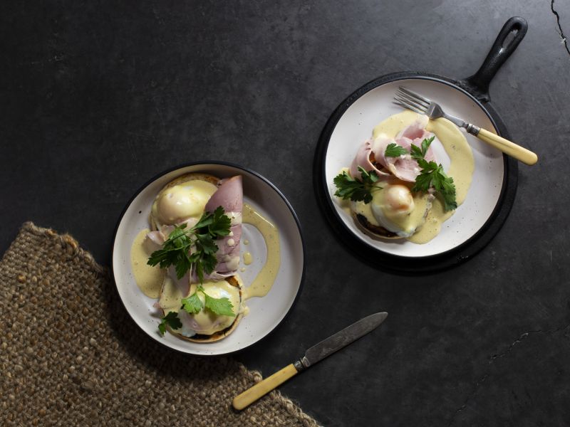 Eggs Benedict with Scottsdale Pork Ham