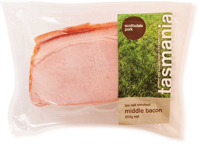 Middle Bacon Rind On Pack